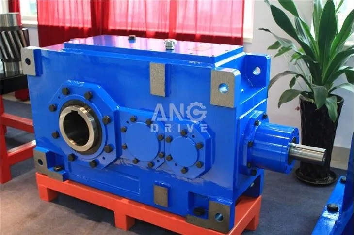 right angle industrial gear unit
